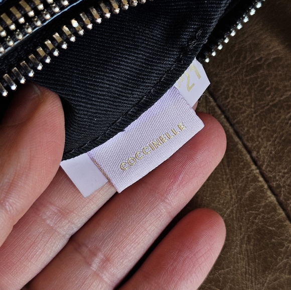 Coccinelle Pebbled Leather Crossbody Bag - Picture 8 of 10